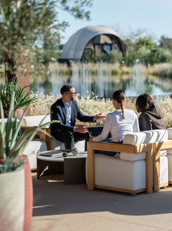 Outside Sitting Area