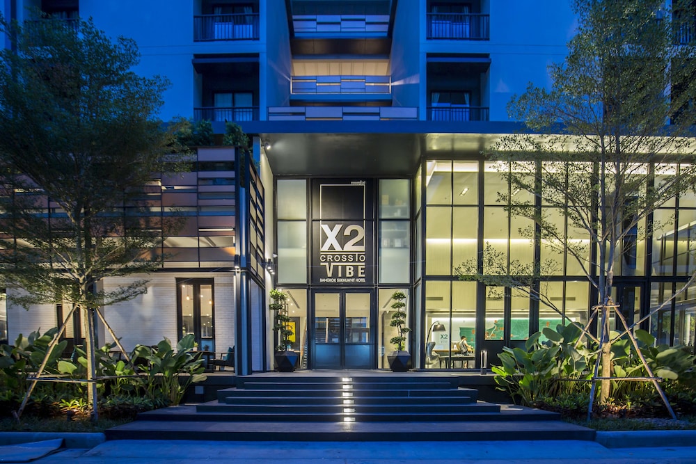 Hotel Front - Evening/Night